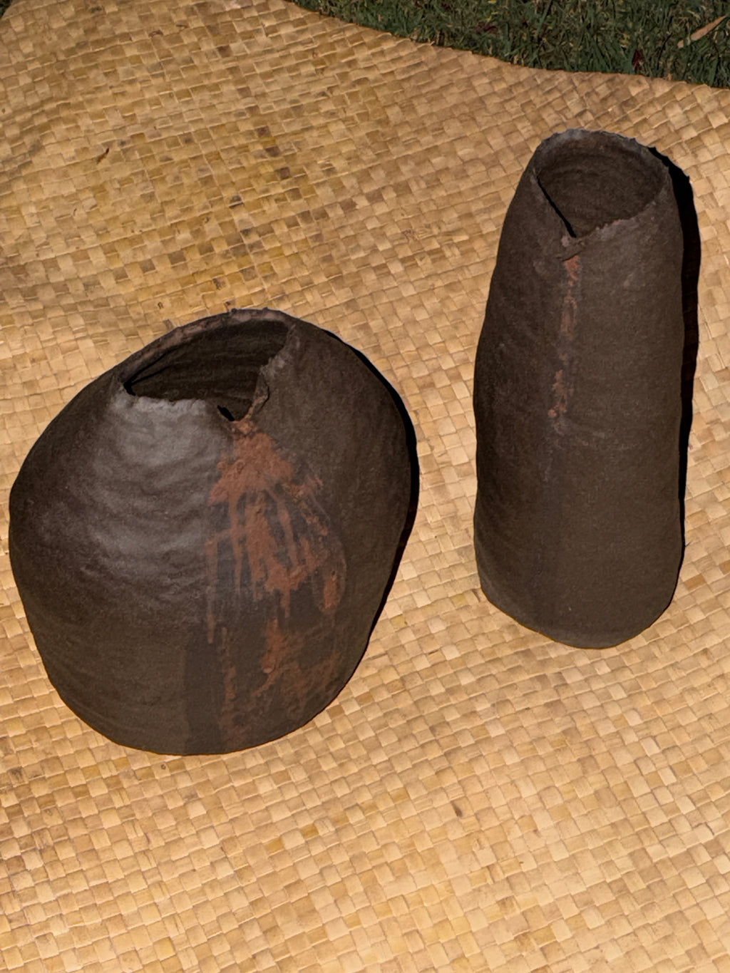 Kīluea & Mauna Loa vases (featured in the 2026 edition of 1000 VASES, Paris)