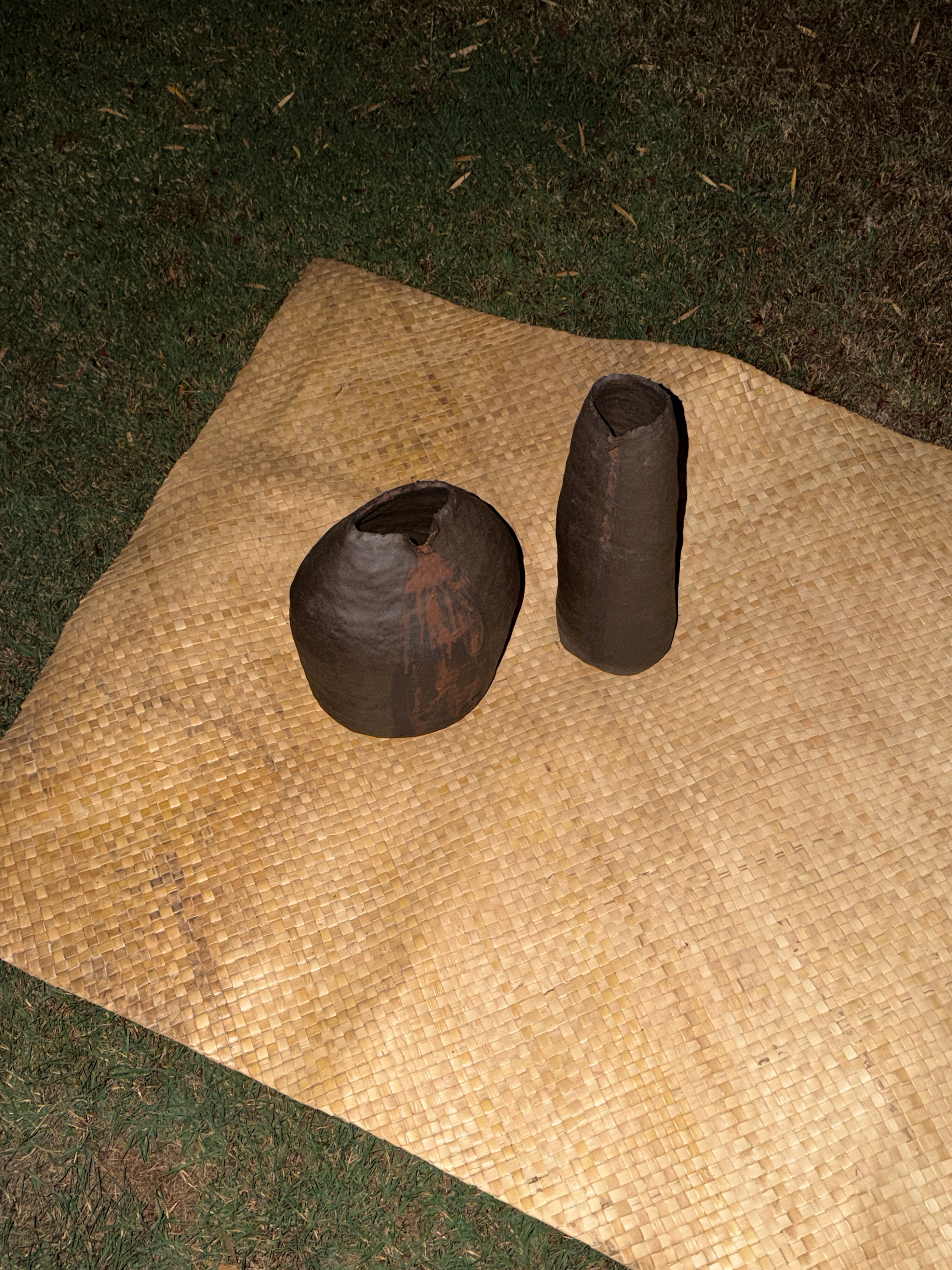 Kīluea & Mauna Loa vases (featured in the 2026 edition of 1000 VASES, Paris)
